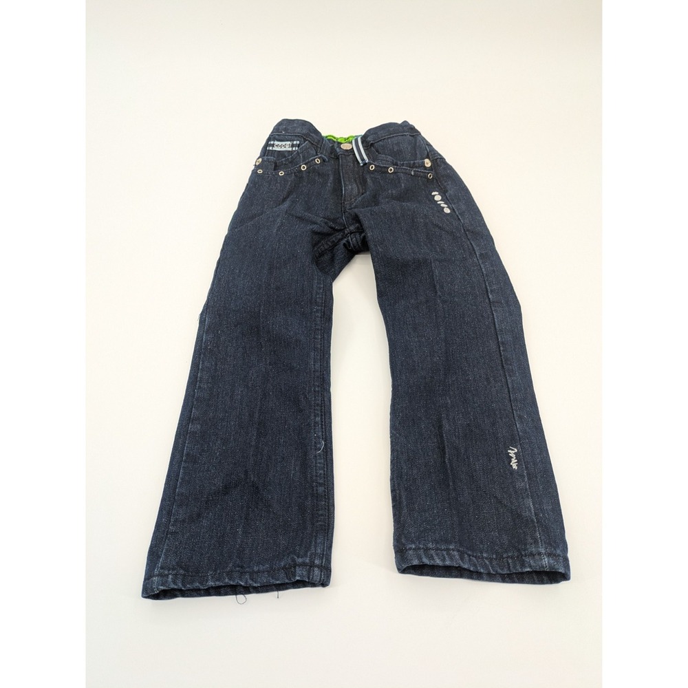 COOGI Retro Jeans Boys Size 4 Navy Authentic Vintage Y2K Skate Wide Leg